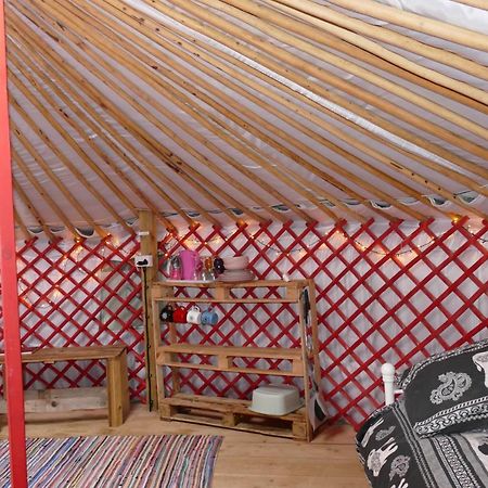Alder Yurt Wych Elm Glamping Hotel Helston Exterior photo