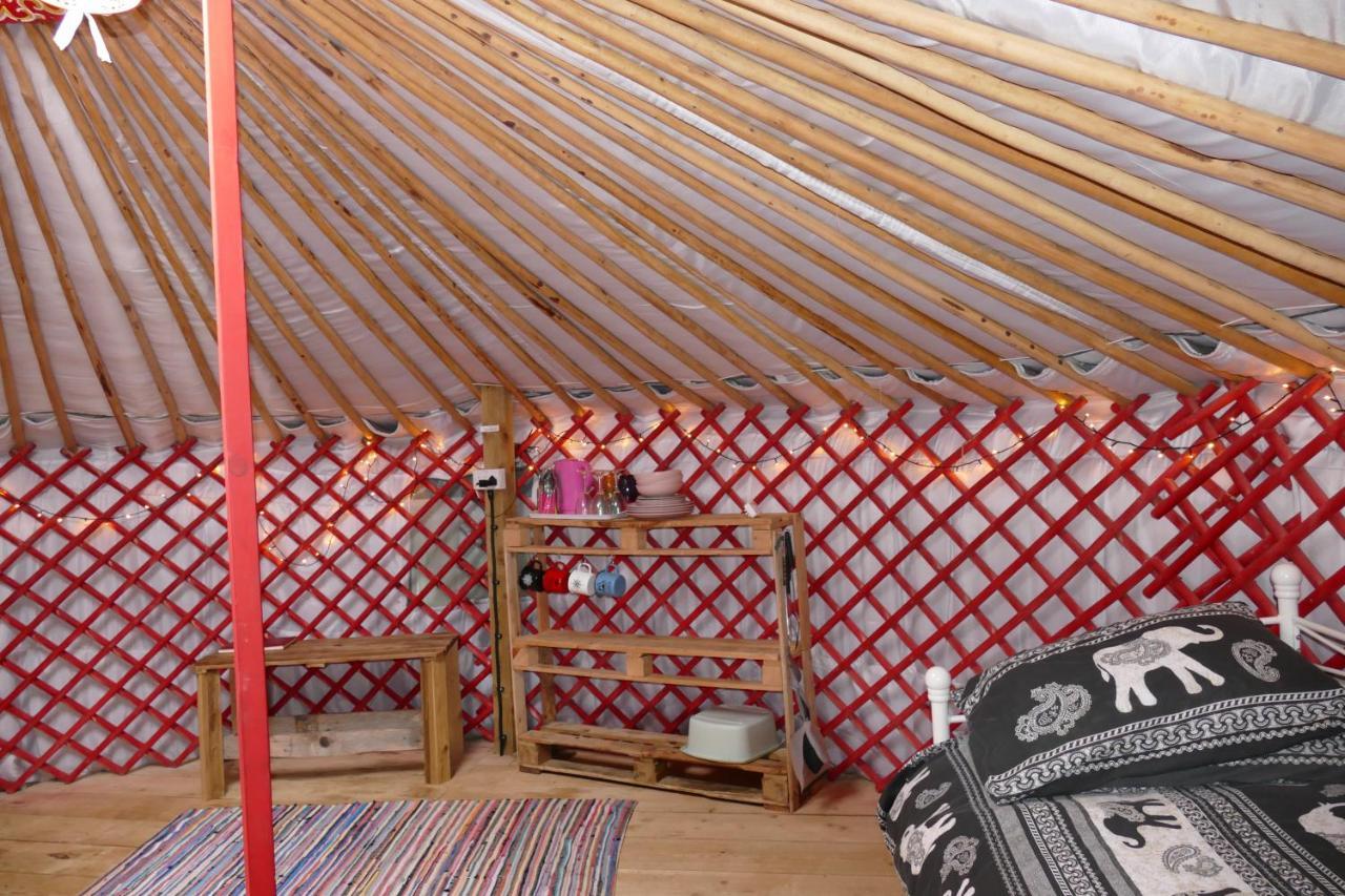 Alder Yurt Wych Elm Glamping Hotel Helston Exterior photo
