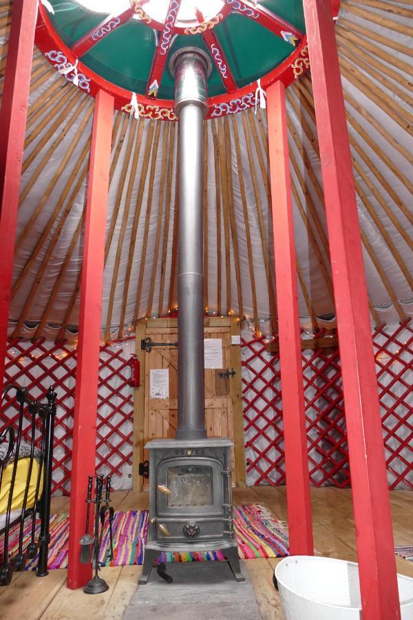 Alder Yurt Wych Elm Glamping Hotel Helston Exterior photo